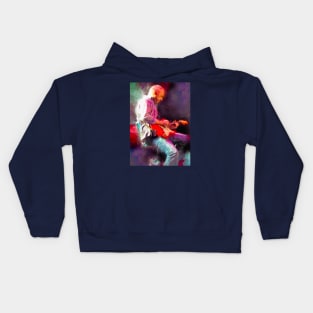 Mark Knopfler Virtuoso Guitarist Kids Hoodie